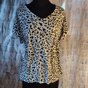 Leopard Print Women's Top